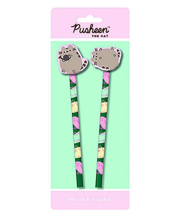 Blister 2 lapices con goma Pusheen - Imagen 1