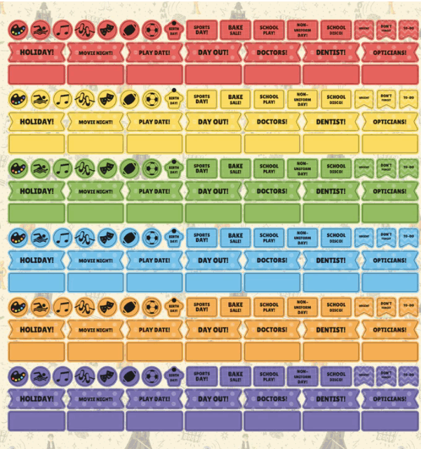 Calendario planificador familiar Star Wars - Imagen 4