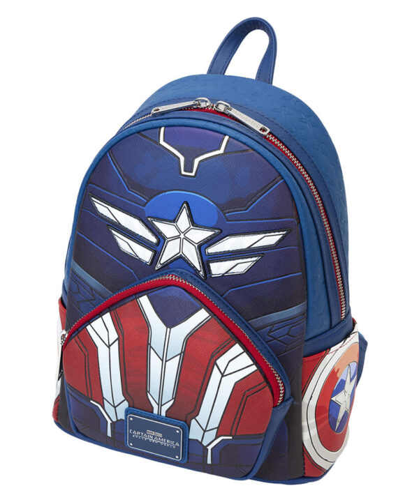 Mochila Brave New World Capitan America Marvel Loungefly - Imagen 6