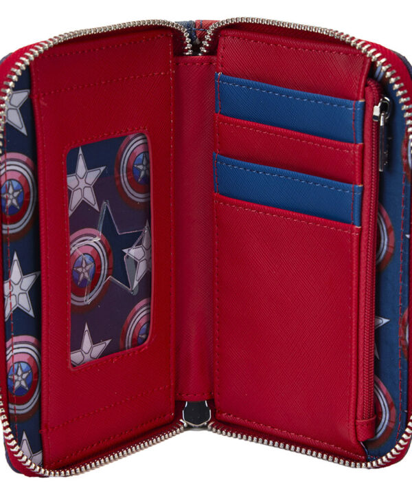 Cartera Brave New World Capitan America Marvel Loungefly - Imagen 6