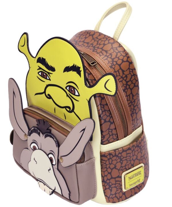 Mochila Shrek & Donkey Shrek Loungefly 31cm - Imagen 3
