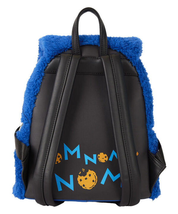 Mochila peluche + monedero Cookie Monster Barrio Sesamo Loungefly - Imagen 5
