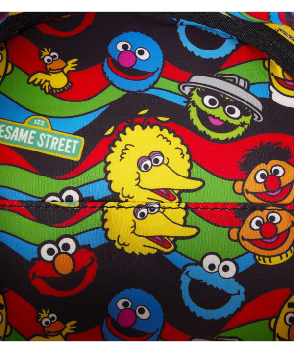 Mochila peluche + monedero Cookie Monster Barrio Sesamo Loungefly - Imagen 7