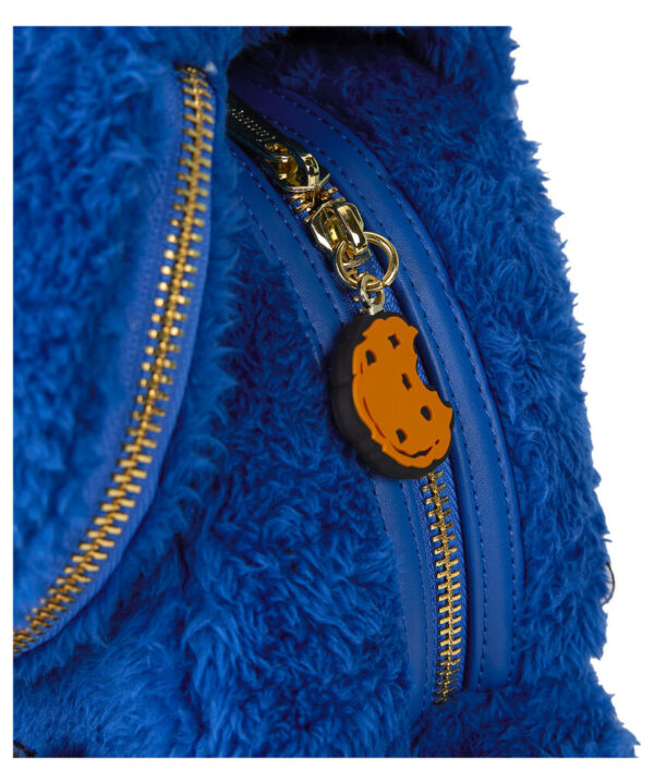 Mochila peluche + monedero Cookie Monster Barrio Sesamo Loungefly - Imagen 8