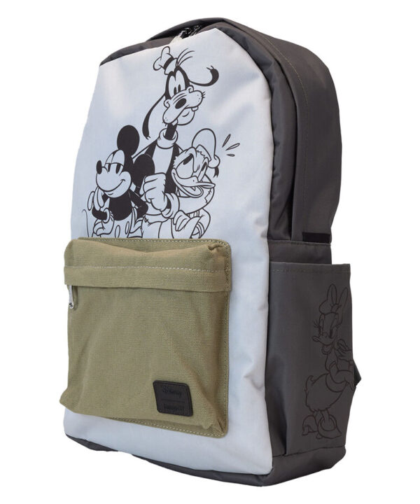 Mochila nylon Mickey and Friends Disney Loungefly 44cm - Imagen 3