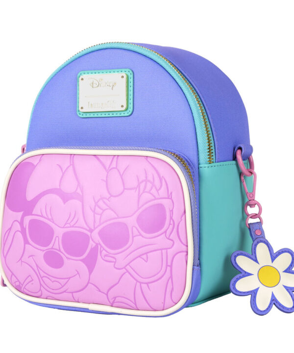 Bolso mochila Daisy & Minnie Disney Loungefly 21cm - Imagen 4