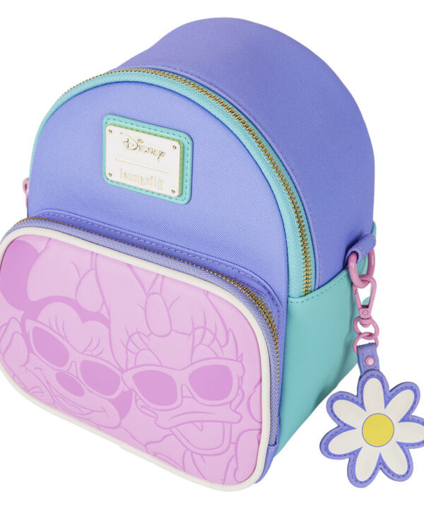 Bolso mochila Daisy & Minnie Disney Loungefly 21cm - Imagen 8