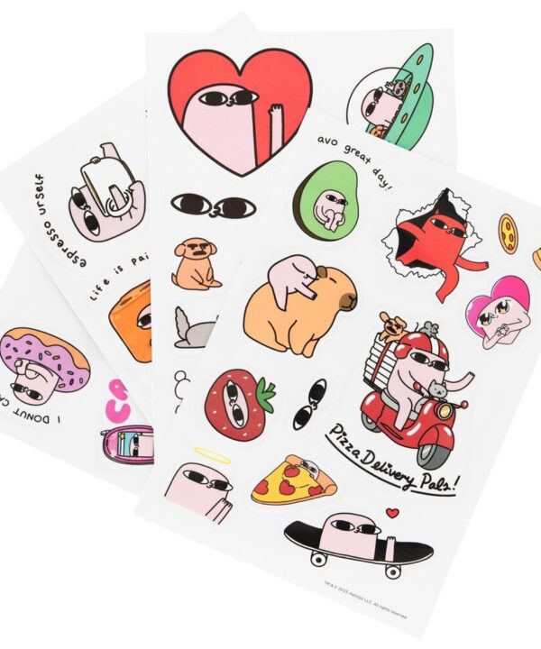 Set pegatinas reutilizables Ketnipz - Imagen 1
