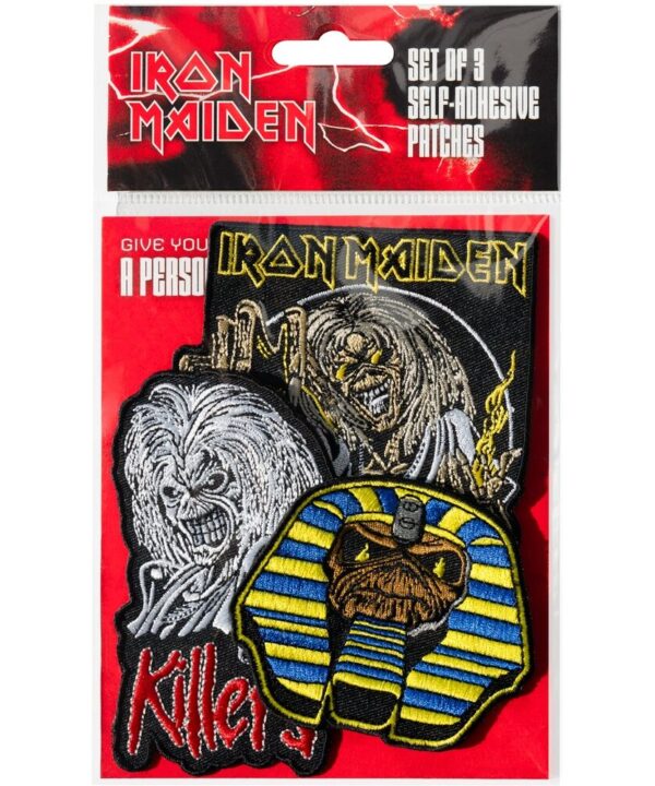 Set 3 parches Iron Maiden - Imagen 2