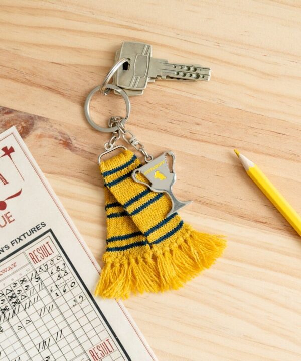 Llavero bufanda Hufflepuff Harry Potter - Imagen 3