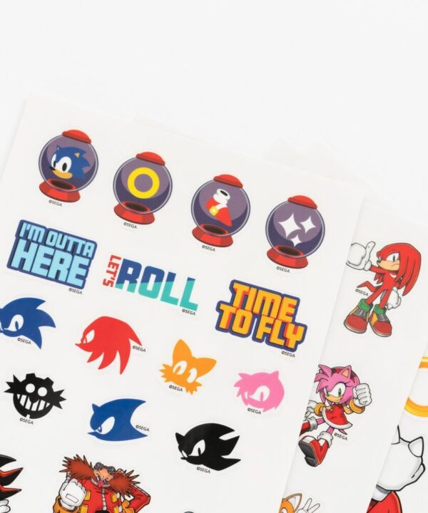 Set pegatinas reutilizables Sonic The Hedgehog - Imagen 4
