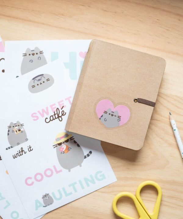 Set pegatinas reutilizables Pusheen - Imagen 5