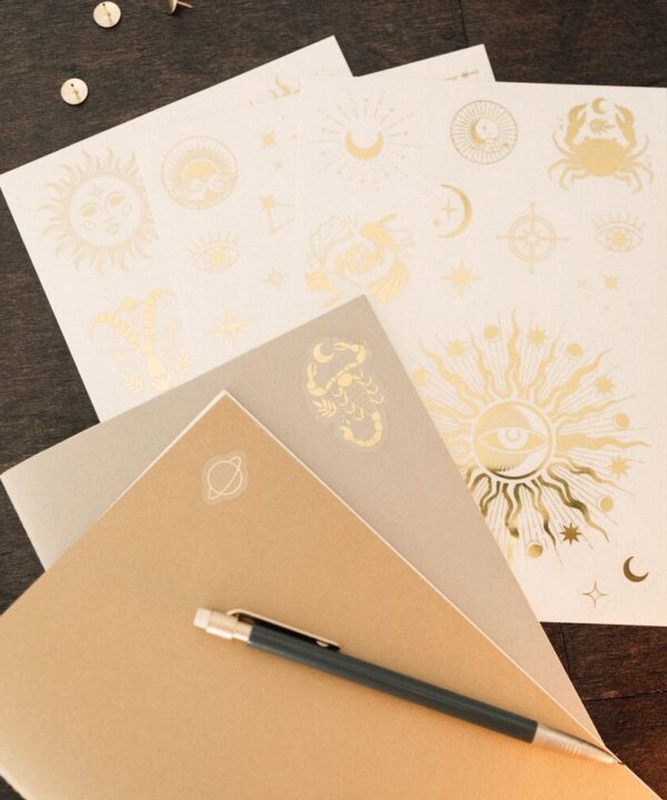 Set pegatinas reutilizables Astral - Imagen 6