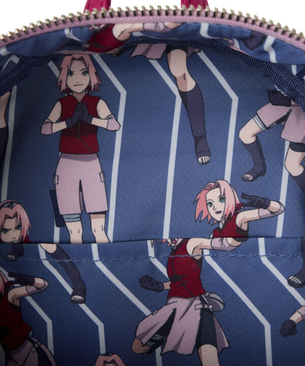 Mochila Sakura Naruto Shippuden Loungefly 26cm - Imagen 5