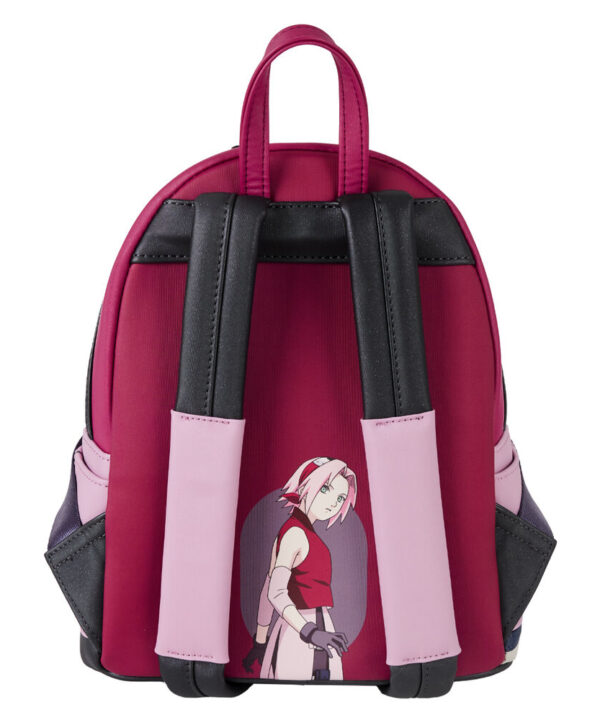 Mochila Sakura Naruto Shippuden Loungefly 26cm - Imagen 2