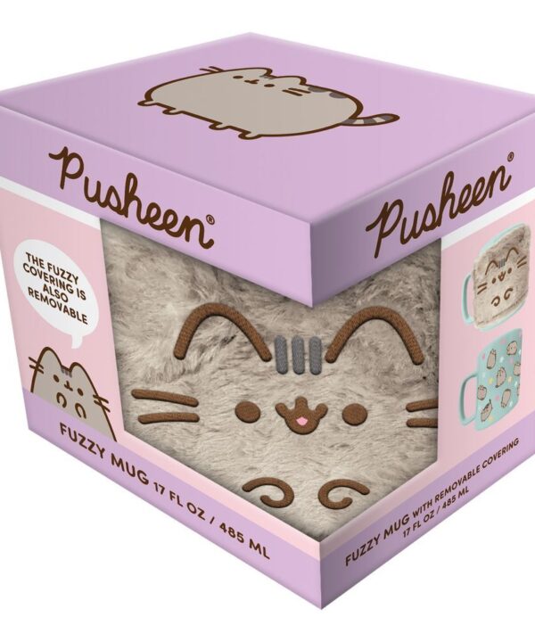 Taza funda de peluche Pusheen 440ml - Imagen 4