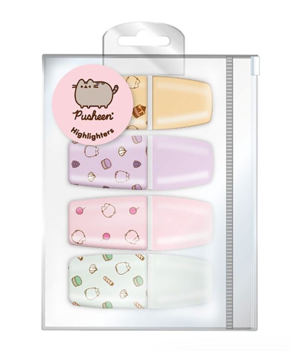 Set 4 Subrayadores Pusheen - Imagen 1