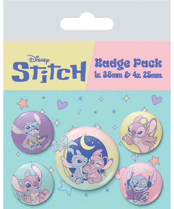Set 5 pines Stitch Disney - Imagen 1