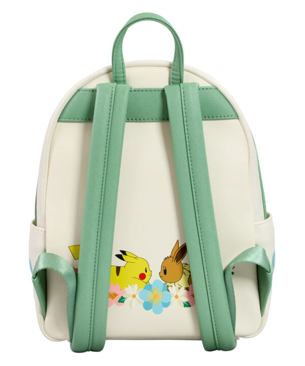Mochila Pikachu & Eevee Floral Pokemon Loungefly - Imagen 3