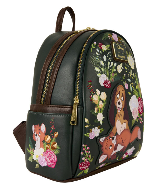 Mochila Tod y Toby Disney Loungefly 26cm - Imagen 3