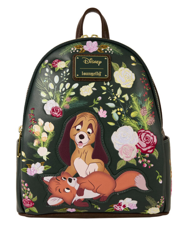 Mochila Tod y Toby Disney Loungefly 26cm - Imagen 1