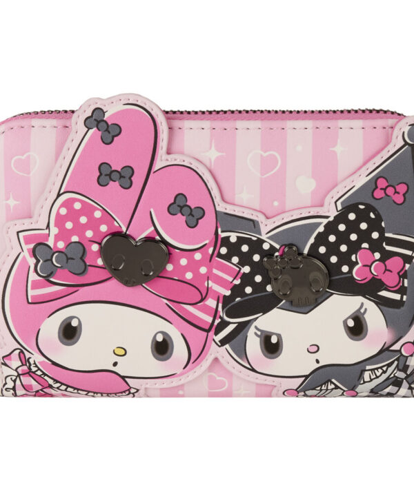 Cartera My Melody and Kuromi Sanrio Loungefly - Imagen 1