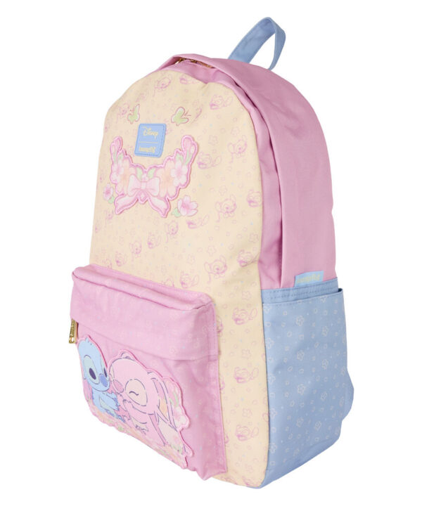 Mochila nylon Stitch & Angel Stitch Disney Loungefly 43cm - Imagen 2