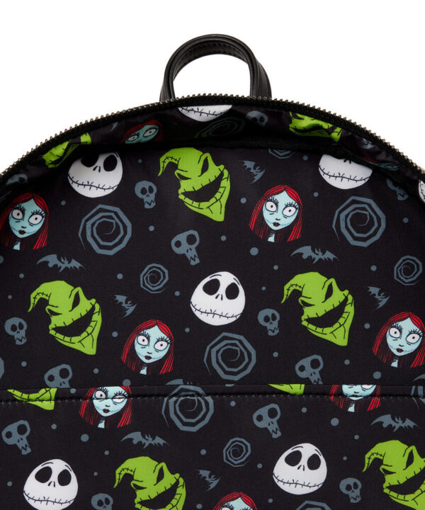 Mochila Jack Skellington Pesadilla Antes de Navidad Disney Loungefly 40cm - Imagen 4