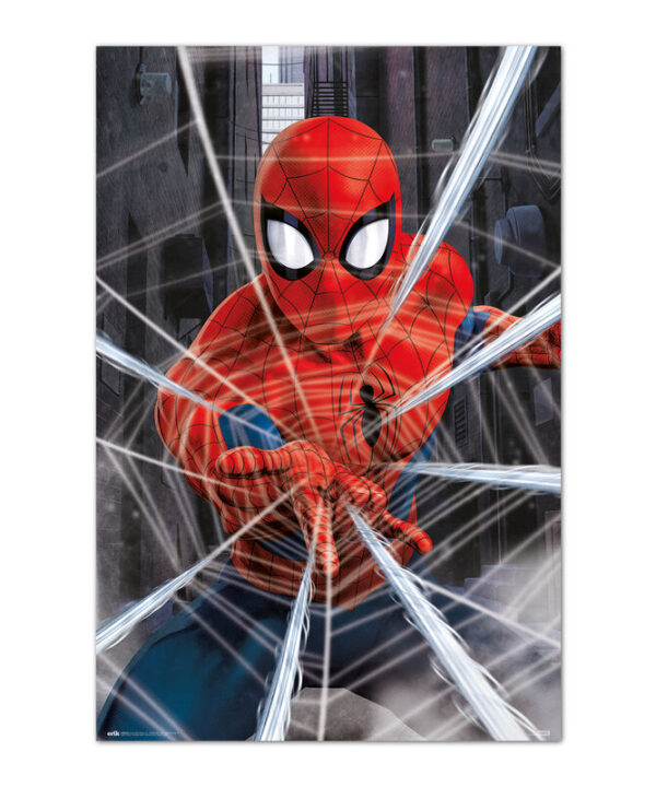 Poster Telaraña Spiderman Marvel - Imagen 1