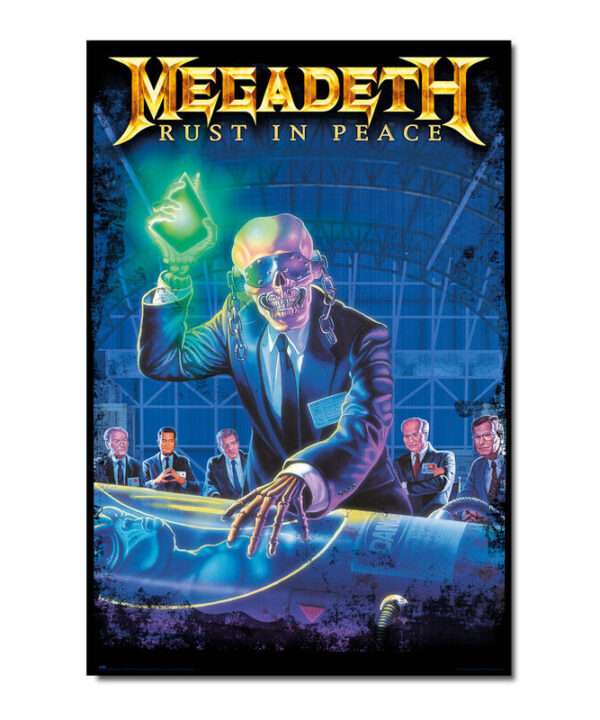 Poster Megadeth Rust in Peace - Imagen 1