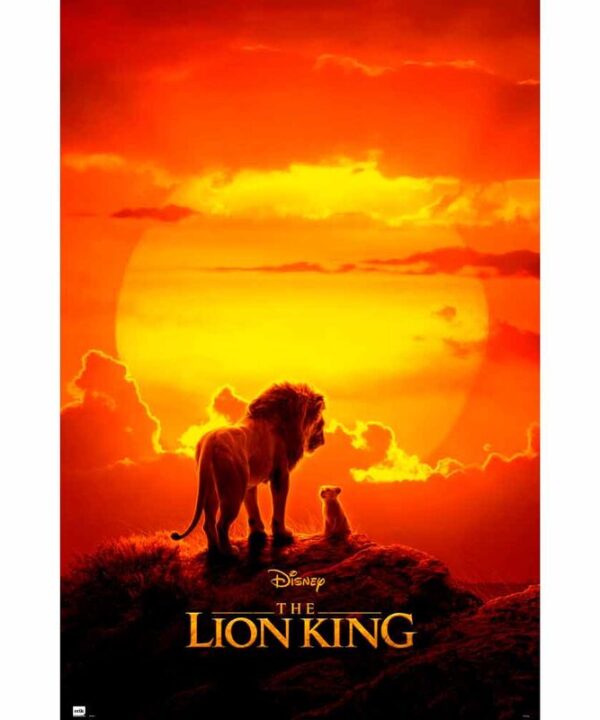 Poster El Rey Leon Disney - Imagen 1
