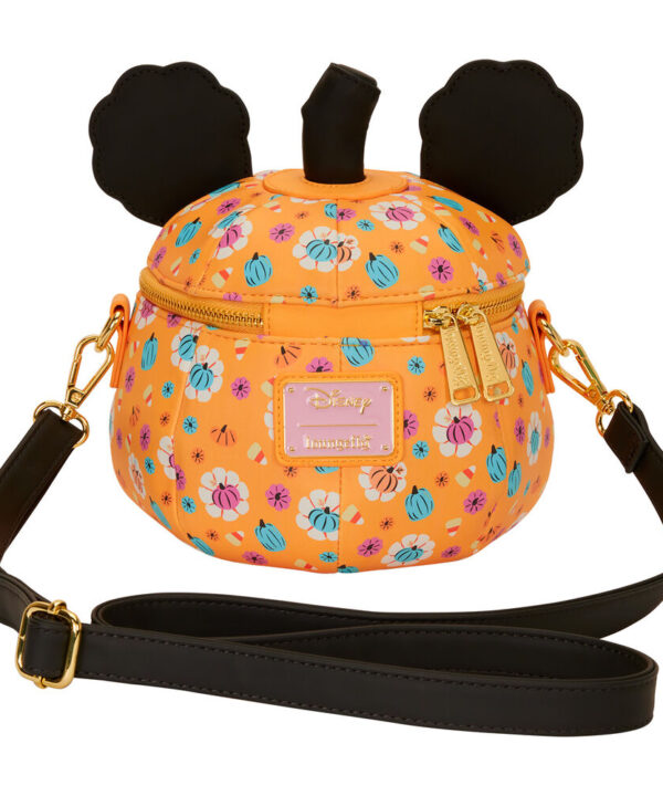 Bolso bandolera Pumpkin Minnie Disney Loungefly - Imagen 2