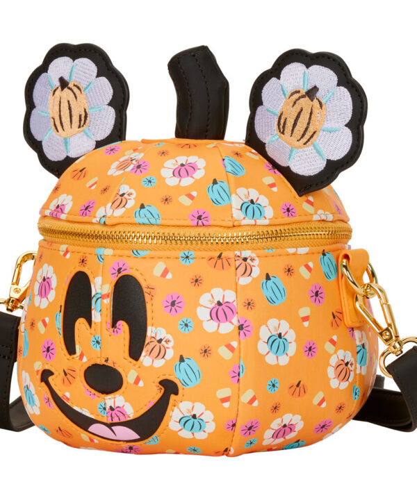Bolso bandolera Pumpkin Minnie Disney Loungefly - Imagen 4