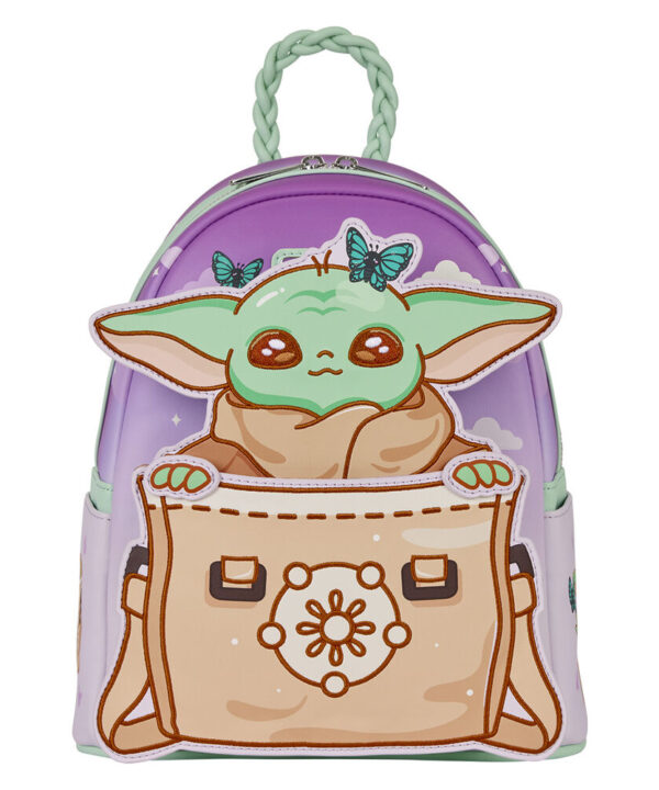Mochila Grogu Star Wars Loungefly 26cm - Imagen 3