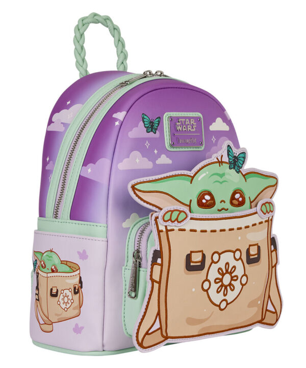 Mochila Grogu Star Wars Loungefly 26cm - Imagen 5