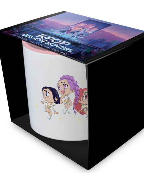Taza Chibi KPop Demon Hunters 325ml - Imagen 2