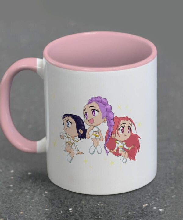 Taza Chibi KPop Demon Hunters 325ml - Imagen 3