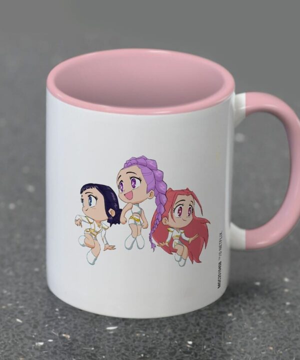 Taza Chibi KPop Demon Hunters 325ml - Imagen 4