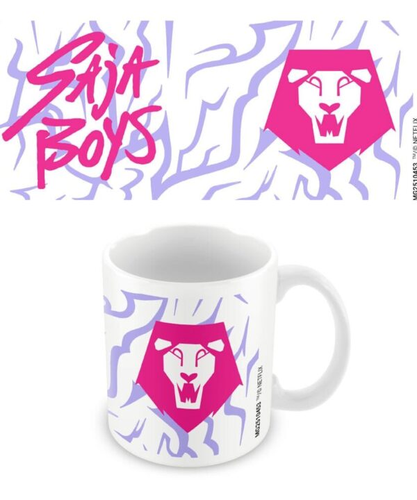 Taza Saja Boys KPop Demon Hunters 325ml - Imagen 1