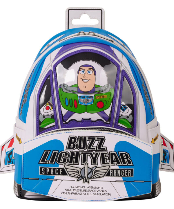Mochila Buzz Lightyear 30th Anniversary Toy Story Disney Pixar Loungefly 26cm - Imagen 1