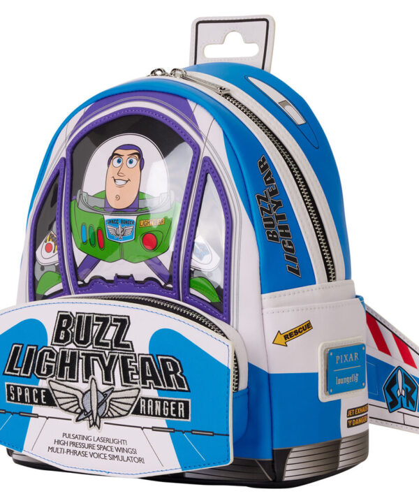 Mochila Buzz Lightyear 30th Anniversary Toy Story Disney Pixar Loungefly 26cm - Imagen 2