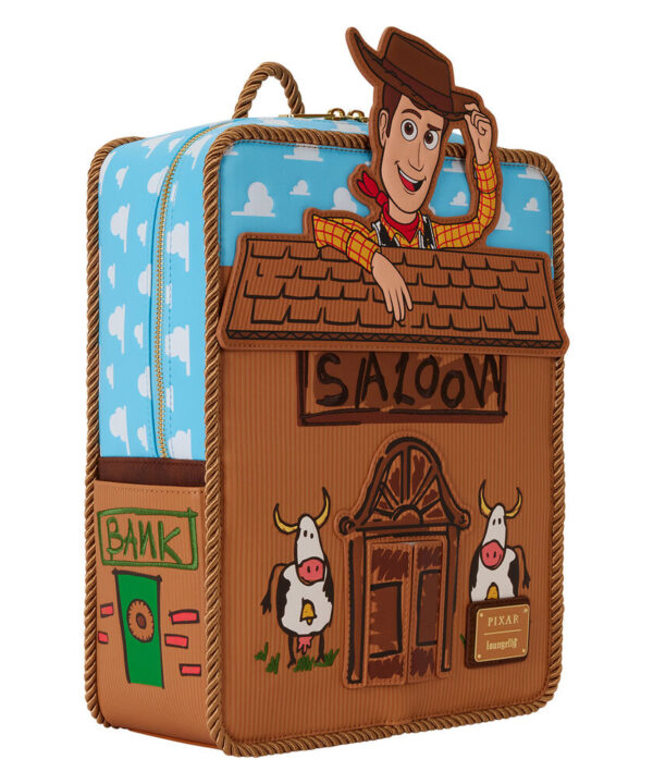 Mochila Woody 30th Anniversary Toy Story Disney Pixar Loungefly 28cm - Imagen 3
