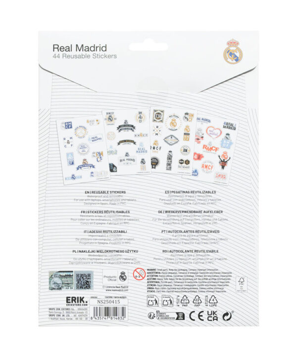 Pegatinas reutilizables Real Madrid - Imagen 3