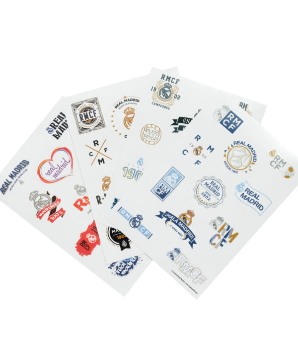 Pegatinas reutilizables Real Madrid - Imagen 1