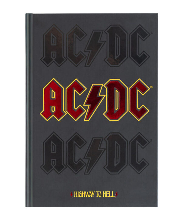 Cuaderno A5 Premium AC/DC - Imagen 1