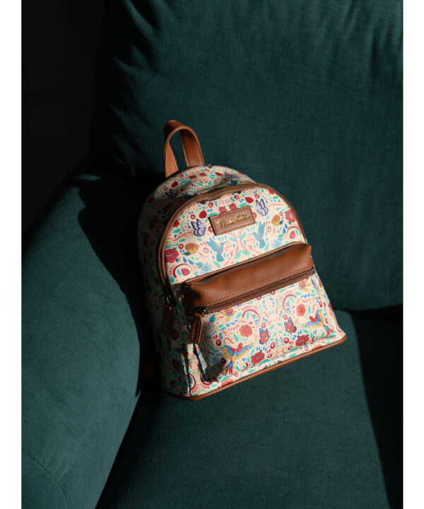 Mochila Viva la Vida Frida Kahlo 27cm - Imagen 7