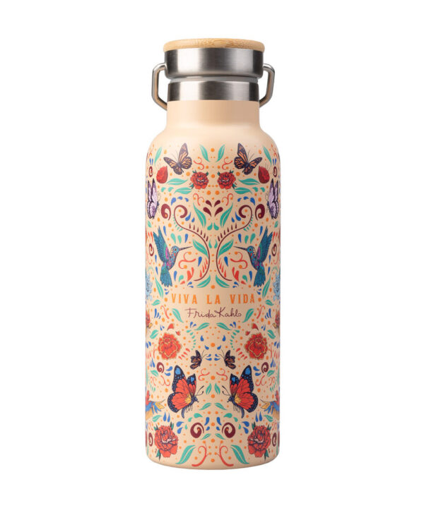 Botella acero inoxidable Viva la Vida Frida Kahlo 500ml - Imagen 1