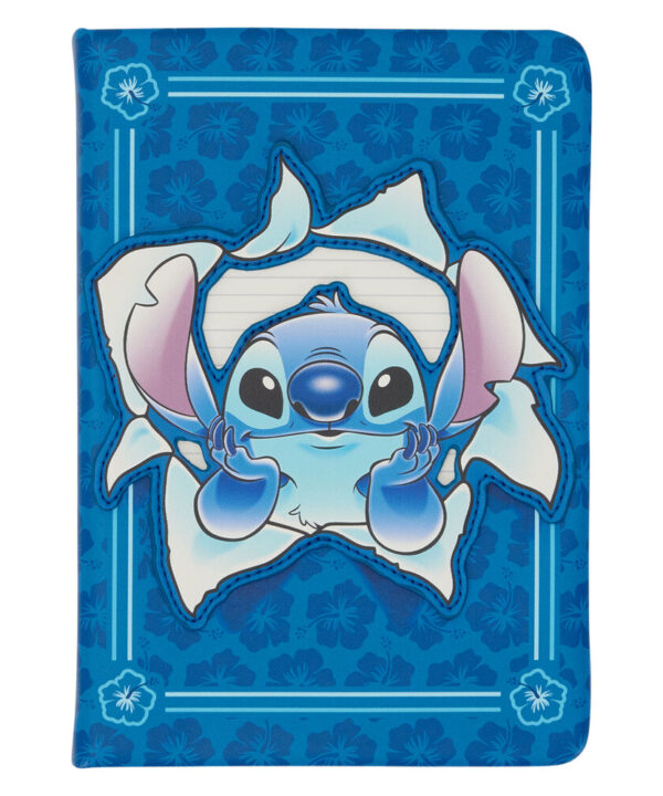 Cuaderno Holiday Stitch Disney Loungefly - Imagen 1