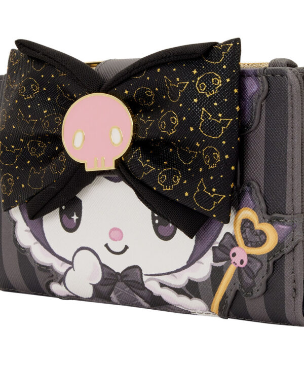 Cartera 20th Anniversary Kuromi Hello Kitty Loungefly - Imagen 4