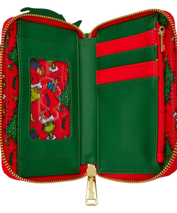 Cartera Dr. Seuss Holiday El Grinch Loungefly - Imagen 4